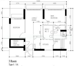 Blk 419B Waterfront II @ Northshore (Punggol), HDB 3 Rooms #552415751